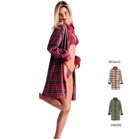 Robe de Noël à fermeture éclair intégrale pour femme INFIORE 672854 